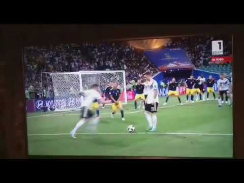 Freistoßtor Toni Kroos (WM 2018)💥TOR DES TAGES | Deutschland gg Schweden | 2 : 1 | HD