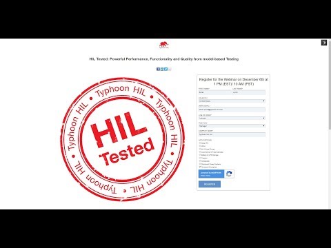 HIL Tested | Webinar