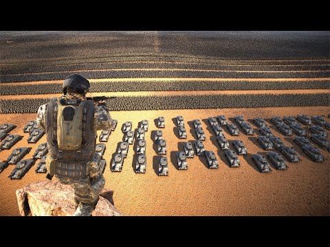 Werewolf attacked on Villagers and Delta Forces   Ultimate Epic Battle Simulator 2