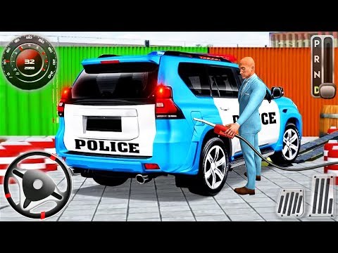 US Police Hummer Car Parking 3D 2 - Driving Simulator - Android GamePlay