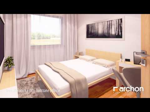 Dom Miniaturka (N) - lustrzane odbicie - wirtualny spacer