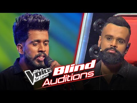 Nipun Upekshaka | Ape Hadhakam (අපෙ හාදකම්) | Blind Auditions | The Voice Sri Lanka