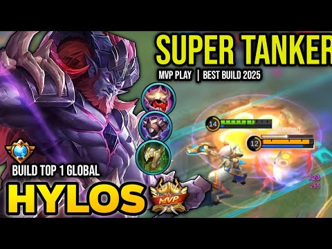 HYLOS BEST BUILD 2025 | BUILD TOP 1 GLOBAL HYLOS GAMEPLAY | MOBILE LEGENDS✓