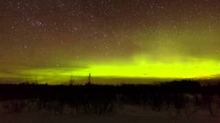 preview picture of video 'Spring Lake, MN Valentine's Day Auroras'