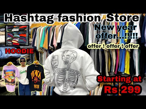 Hashtag fashion store| New year offer 2023, branded hoodie's T-shirt #oversizedtshirt
