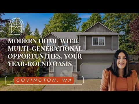 Modern Living @ 18126 SE 246th ST, Covington, WA | Presented by Stephanie Hunziker Real Estate
