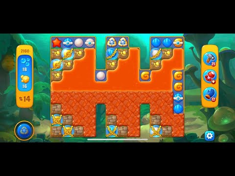 フィッシュダム(Fishdom) レベル2160【ベリーハードレベル】