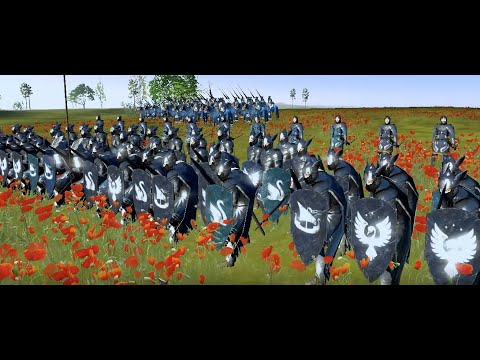 Dol Amroth Fights Back Harad - Total War Attila Submod The Dawnless Days Mod - Custom Battle