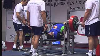 World Bench 2013 3rd attempt 250kg