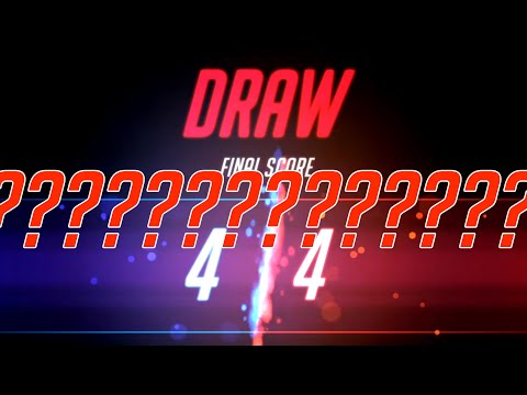 VERY RARE TIE AFTER CAPPING ON KING'S ROW - Overwatch