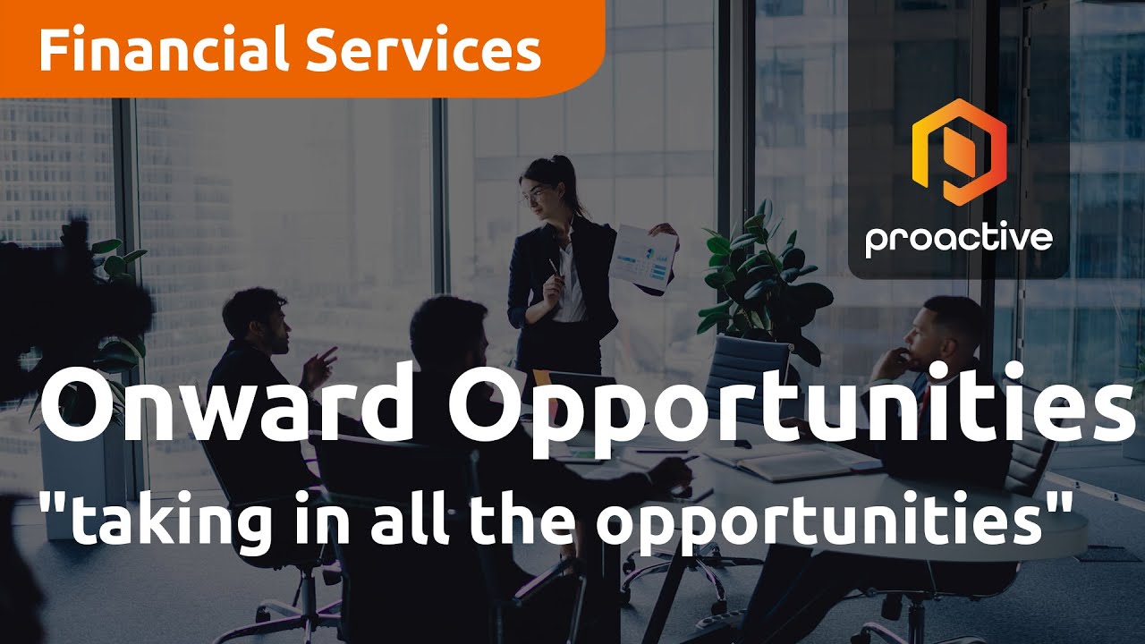 Onward Opportunities "taking in all the opportunities"