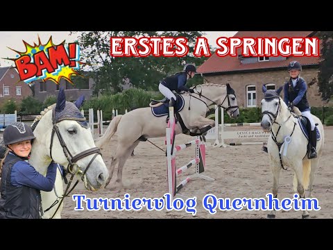 Turniervlog Quernheim - Erstes A Springen 🤯