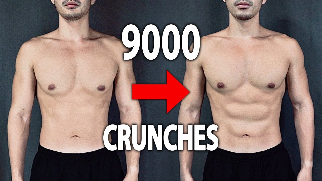 300 Crunches EVERYDAY For 30 Days Challenge | BEST WAY TO GET ABS? thumnail