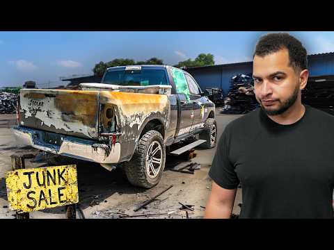 Buying (And Rebuilding) A Burnt Pickup Truck From The Junkyard