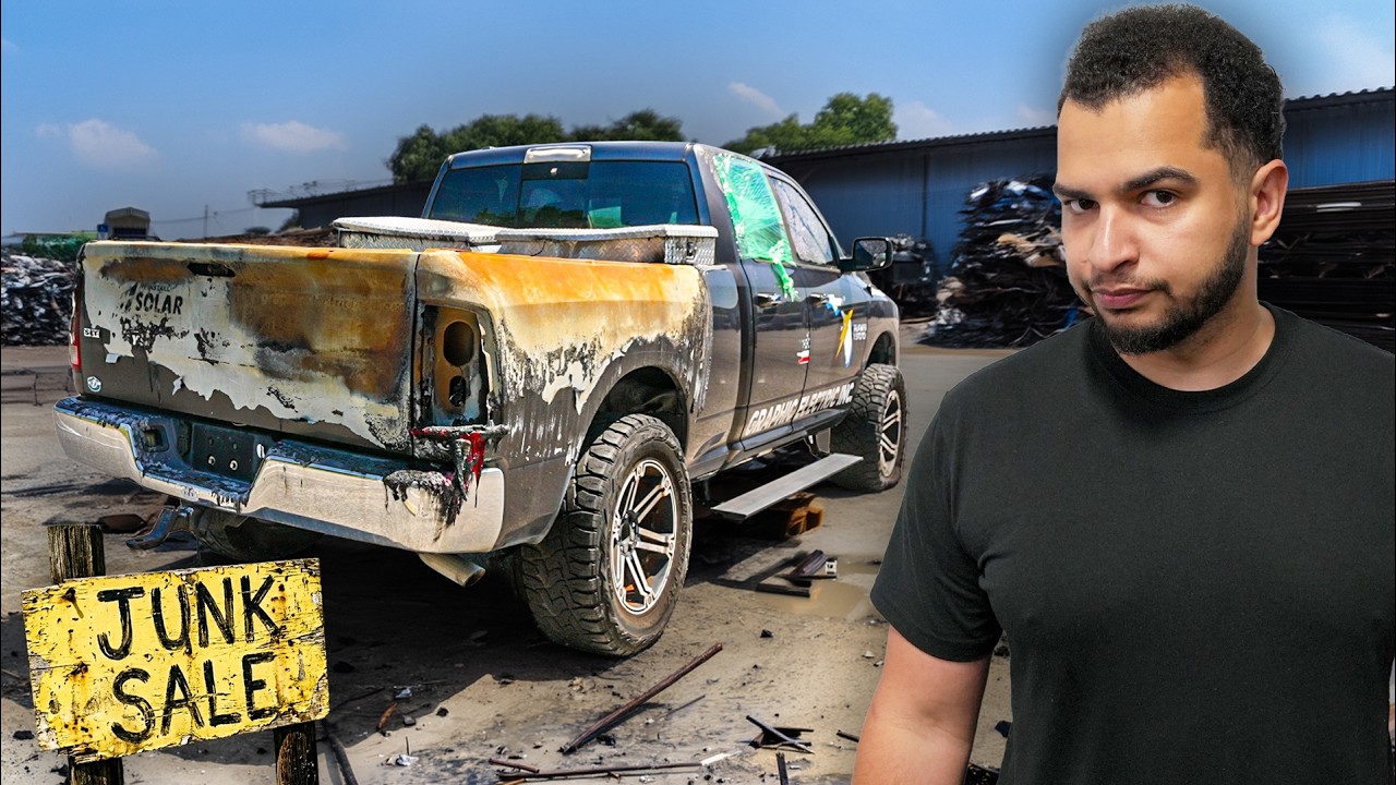 Buying (And Rebuilding) A Burnt Pickup Truck From The Junkyard