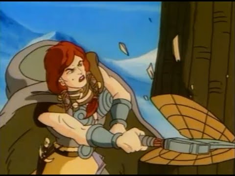 Female Muscle clip 379 - Conan the Adventurer