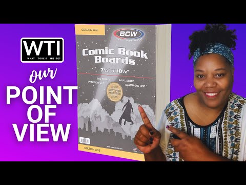 Golden Age Comic Backing Boards - WTI product video review