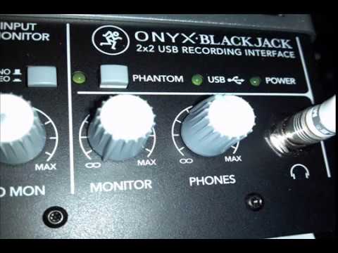 Mackie Onyx BlackJack usb preamp demo: Pros & cons! Record studio quality audio to your computer.
