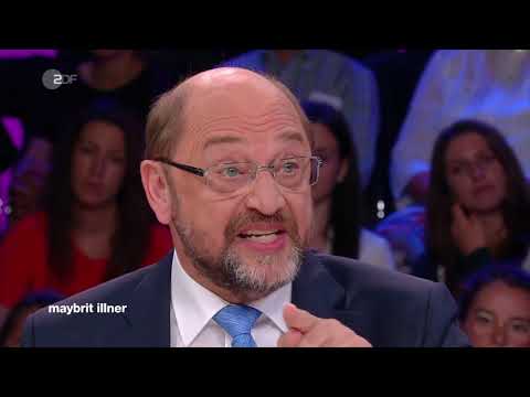 Wutrede von Martin Schulz bei Maybrit Illner (04.07.19)