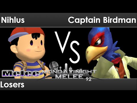MNM 92 - Nihlus (Ness) vs UNT | Captain Birdman (Falco) Losers - Melee