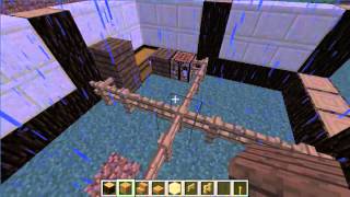 preview picture of video 'Minecraft Lets Build a Village-Part 7-The Stables'