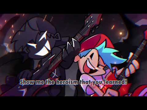 Discharge with lyrics and metal music