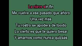 ANA GABRIEL SOLO QUIERO SER AMADA KARAOKE