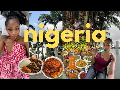 December in NIGERIA travel VLOG | Lagos , Village & more