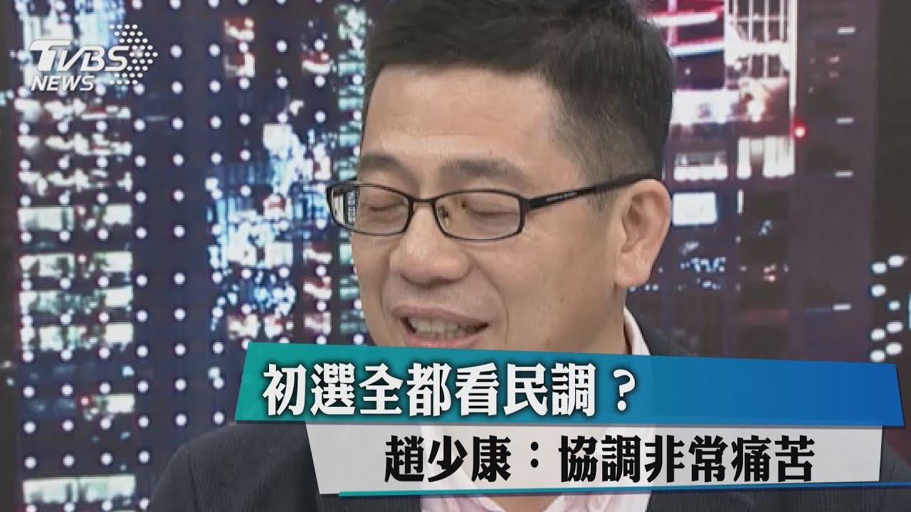 初選全都看民調? 趙少康:協調非常痛苦