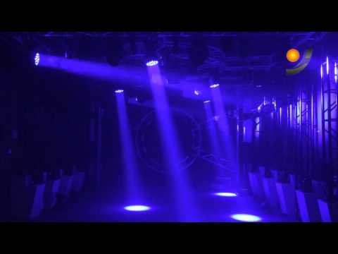 18pcs 15W diamond zoom LED beam/wash moving head dj  disco light