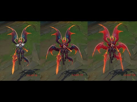 Dragon Slayer Kayle Skin Showcase | Abilites, Autoattacks, Recall etc | League of Legends | kayle1v9