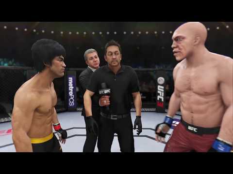 Bruce Lee vs. Destroyer (EA Sports UFC 3) - Epic Battle 💯 🐲 - Dragon Fights 🐉
