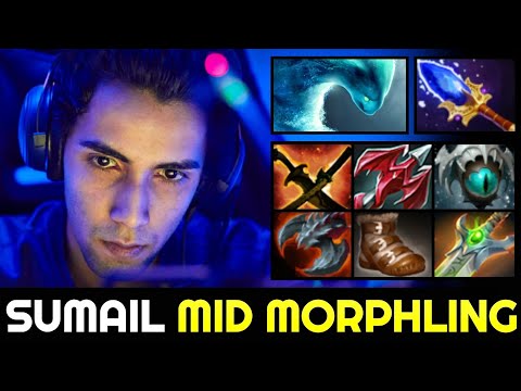 SUMAIL Mid 100% Destroy Enemies with Scepter Build Morphling 7.27 Dota 2