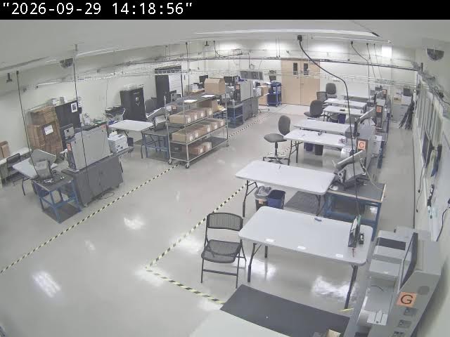Live webcam view of Ballot Counting Room