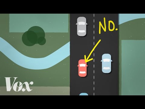 Why You Shouldn't Drive Slowly in the Left Lane - Tenses