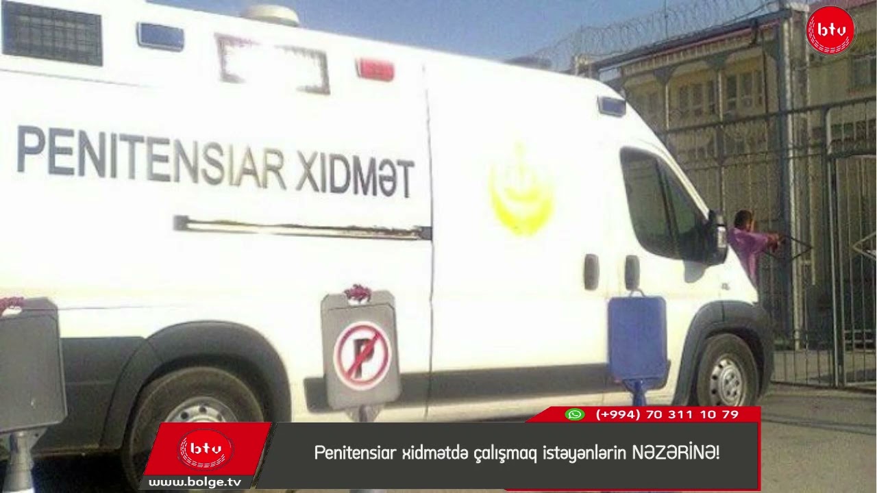 Penitensiar xidmətdə çalışmaq istəyənlərin NƏZƏRİNƏ!