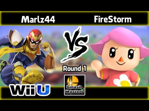 SmashMasters 4 - WINNERS R1- SM | Marlz44 (Captain Falcon, Mario) VS FireStorm (Villager, Marth)
