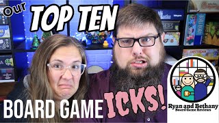 Our Top Ten Board Game Icks!