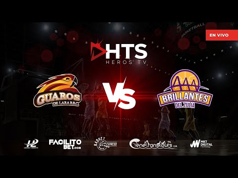 GUAROS DE LARA VS BRILLANTES DEL ZULIA - BALONCESTO PROFESIONAL VENEZOLANO