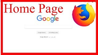 How to Make Google HomePage in Mozilla Firefox Browser