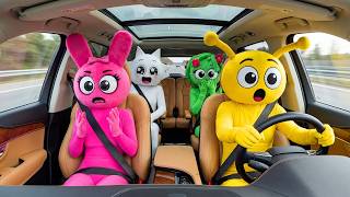 Download lagu 🔴 LIVE Car Ride Surprise! Pinki & Friends Meet Something Unexpected 😲 mp3