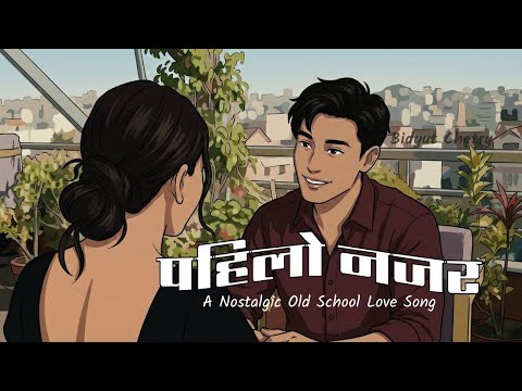 Pahilo Najar (पहिलो नजर) - Bidyut Chetry | New Nepali Love Song | Official Lyrical Video