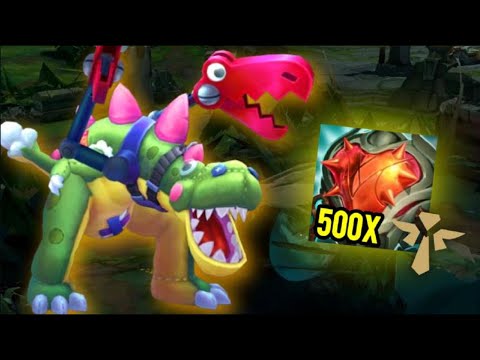 Cho'gath support is the most broken unkillable tank in season 25