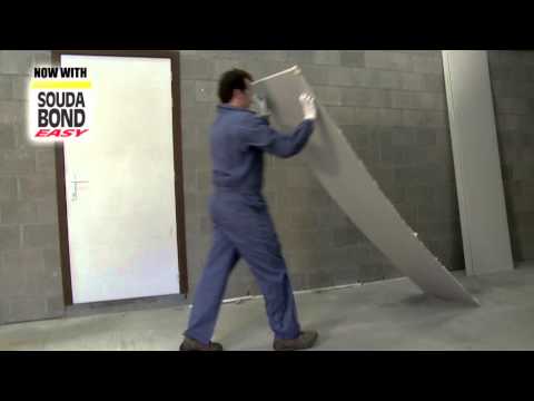 Soudal Soudabond Easy Gun Adhesive "How to bond plasterboard to masonry"