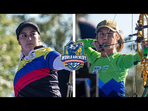 Sara Lopez v Toja Ellison – compound women semifinal | Yankton 2021 World Archery Championships