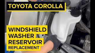 1998-2002 Toyota Corolla Windshield Washer Reservoir Replacement