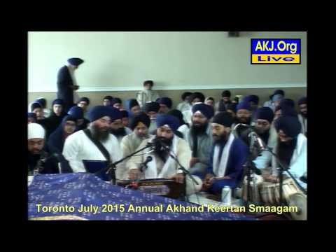 098 Toronto July 2015 Smaagam - Saturday Morning - Bh. Jagjit Singh Jee NY