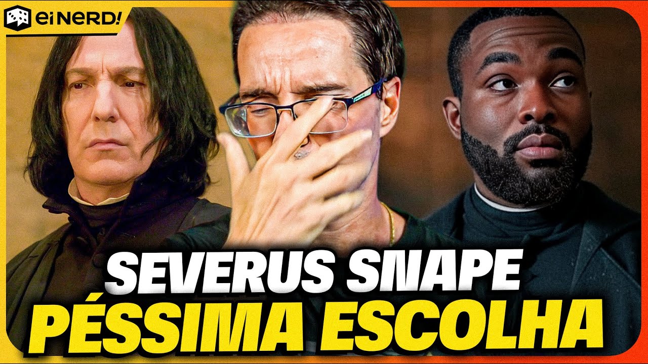 NOVO SNAPE CONFIRMADO: FOI UM TIRO NO PÉ EM HARRY POTTER? [Paapa Essiedu]