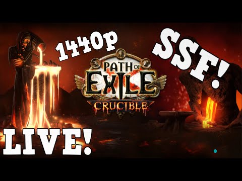 LIVE! Path Of Exile 3.21 SSF BoneShatter Slayer League Start Build! Speed Acts!