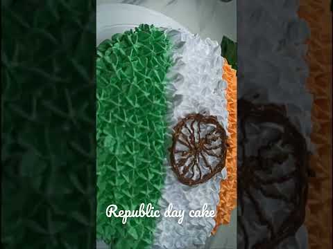#shorts#republicdaycake#tricolor#tricolorcake#cookwithfauzia#shortsbeta#shortsfeed